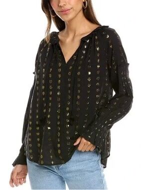 Sea New York Laura Metallic Blouse